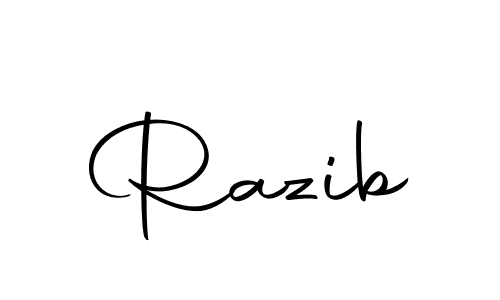 Razib stylish signature style. Best Handwritten Sign (Autography-DOLnW) for my name. Handwritten Signature Collection Ideas for my name Razib. Razib signature style 10 images and pictures png