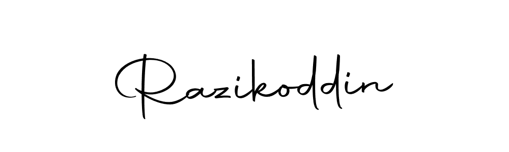 Make a beautiful signature design for name Razikoddin. Use this online signature maker to create a handwritten signature for free. Razikoddin signature style 10 images and pictures png