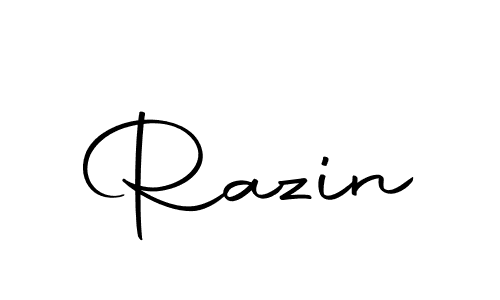 The best way (Autography-DOLnW) to make a short signature is to pick only two or three words in your name. The name Razin include a total of six letters. For converting this name. Razin signature style 10 images and pictures png