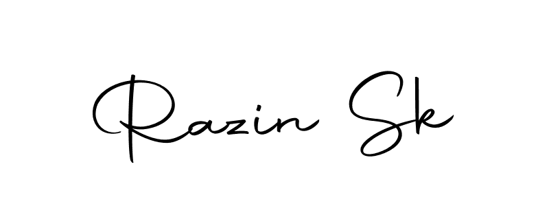 Make a beautiful signature design for name Razin Sk. With this signature (Autography-DOLnW) style, you can create a handwritten signature for free. Razin Sk signature style 10 images and pictures png