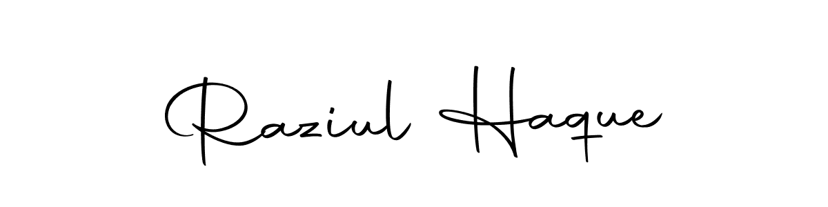 Raziul Haque stylish signature style. Best Handwritten Sign (Autography-DOLnW) for my name. Handwritten Signature Collection Ideas for my name Raziul Haque. Raziul Haque signature style 10 images and pictures png