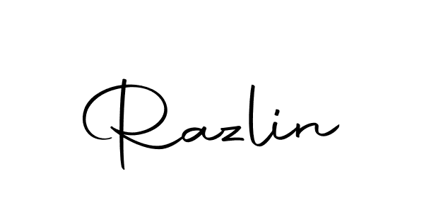 Make a beautiful signature design for name Razlin. Use this online signature maker to create a handwritten signature for free. Razlin signature style 10 images and pictures png