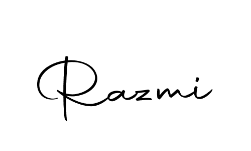 The best way (Autography-DOLnW) to make a short signature is to pick only two or three words in your name. The name Razmi include a total of six letters. For converting this name. Razmi signature style 10 images and pictures png