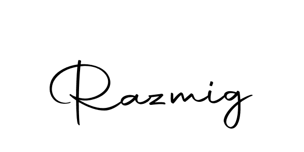 if you are searching for the best signature style for your name Razmig. so please give up your signature search. here we have designed multiple signature styles  using Autography-DOLnW. Razmig signature style 10 images and pictures png