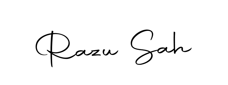 Also we have Razu Sah name is the best signature style. Create professional handwritten signature collection using Autography-DOLnW autograph style. Razu Sah signature style 10 images and pictures png