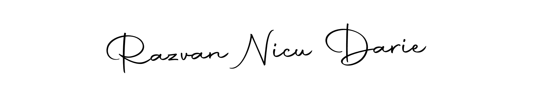 Autography-DOLnW is a professional signature style that is perfect for those who want to add a touch of class to their signature. It is also a great choice for those who want to make their signature more unique. Get Razvan Nicu Darie name to fancy signature for free. Razvan Nicu Darie signature style 10 images and pictures png