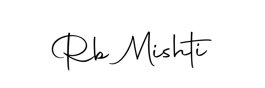 Use a signature maker to create a handwritten signature online. With this signature software, you can design (Autography-DOLnW) your own signature for name Rb Mishti. Rb Mishti signature style 10 images and pictures png