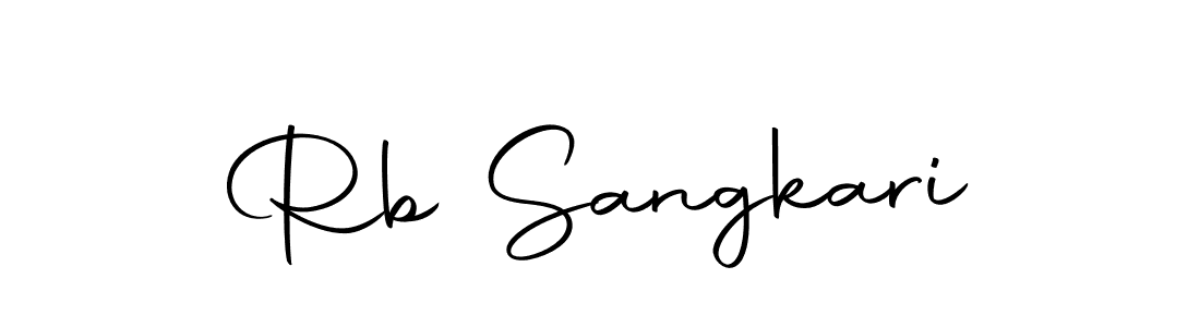 Similarly Autography-DOLnW is the best handwritten signature design. Signature creator online .You can use it as an online autograph creator for name Rb Sangkari. Rb Sangkari signature style 10 images and pictures png