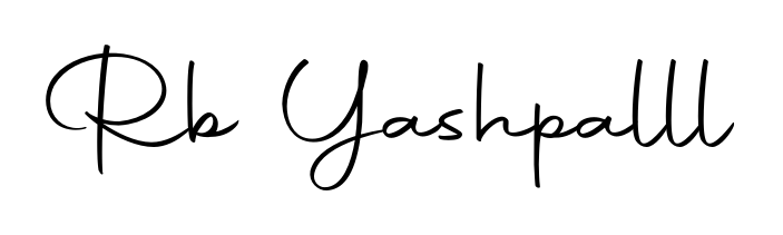 The Autography-DOLnW lettering style adds unique flourish to name Rb Yashpalll. Stand out with a custom digital autograph made in seconds. Rb Yashpalll signature style 10 images and pictures png