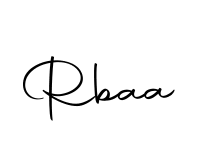 Rbaa stylish signature style. Best Handwritten Sign (Autography-DOLnW) for my name. Handwritten Signature Collection Ideas for my name Rbaa. Rbaa signature style 10 images and pictures png