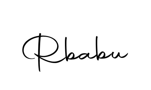 You can use this online signature creator to create a handwritten signature for the name Rbabu. This is the best online autograph maker. Rbabu signature style 10 images and pictures png