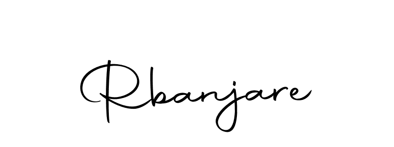 Make a beautiful signature design for name Rbanjare. With this signature (Autography-DOLnW) style, you can create a handwritten signature for free. Rbanjare signature style 10 images and pictures png