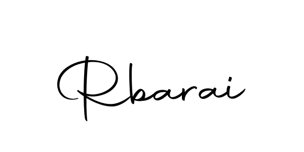 Make a beautiful signature design for name Rbarai. With this signature (Autography-DOLnW) style, you can create a handwritten signature for free. Rbarai signature style 10 images and pictures png