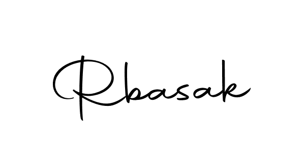 Design your own signature with our free online signature maker. With this signature software, you can create a handwritten (Autography-DOLnW) signature for name Rbasak. Rbasak signature style 10 images and pictures png
