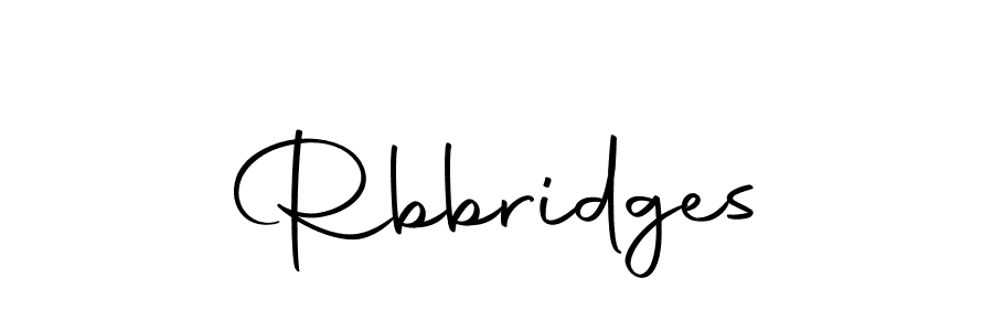 Create a beautiful signature design for name Rbbridges. With this signature (Autography-DOLnW) fonts, you can make a handwritten signature for free. Rbbridges signature style 10 images and pictures png