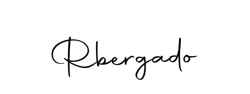 How to make Rbergado signature? Autography-DOLnW is a professional autograph style. Create handwritten signature for Rbergado name. Rbergado signature style 10 images and pictures png