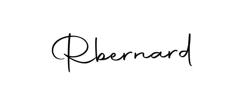 Create a beautiful signature design for name Rbernard. With this signature (Autography-DOLnW) fonts, you can make a handwritten signature for free. Rbernard signature style 10 images and pictures png