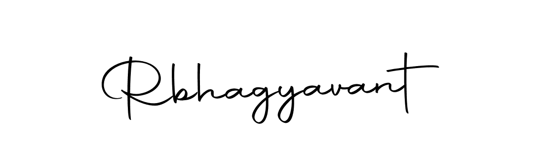 Create a beautiful signature design for name Rbhagyavant. With this signature (Autography-DOLnW) fonts, you can make a handwritten signature for free. Rbhagyavant signature style 10 images and pictures png