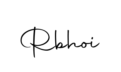 Use a signature maker to create a handwritten signature online. With this signature software, you can design (Autography-DOLnW) your own signature for name Rbhoi. Rbhoi signature style 10 images and pictures png