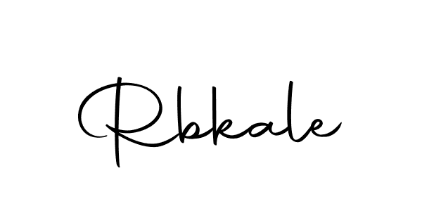 Create a beautiful signature design for name Rbkale. With this signature (Autography-DOLnW) fonts, you can make a handwritten signature for free. Rbkale signature style 10 images and pictures png