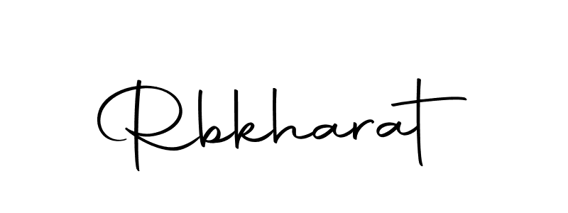 Create a beautiful signature design for name Rbkharat. With this signature (Autography-DOLnW) fonts, you can make a handwritten signature for free. Rbkharat signature style 10 images and pictures png
