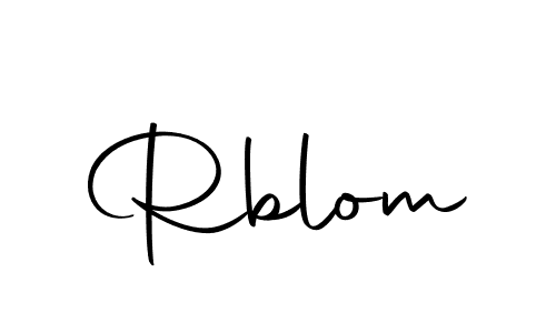Autography-DOLnW is a professional signature style that is perfect for those who want to add a touch of class to their signature. It is also a great choice for those who want to make their signature more unique. Get Rblom name to fancy signature for free. Rblom signature style 10 images and pictures png