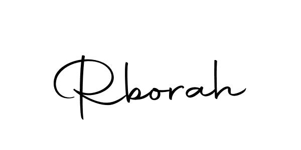 Also we have Rborah name is the best signature style. Create professional handwritten signature collection using Autography-DOLnW autograph style. Rborah signature style 10 images and pictures png