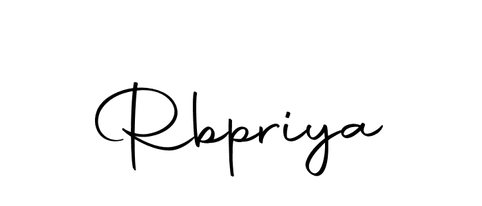 Use a signature maker to create a handwritten signature online. With this signature software, you can design (Autography-DOLnW) your own signature for name Rbpriya. Rbpriya signature style 10 images and pictures png