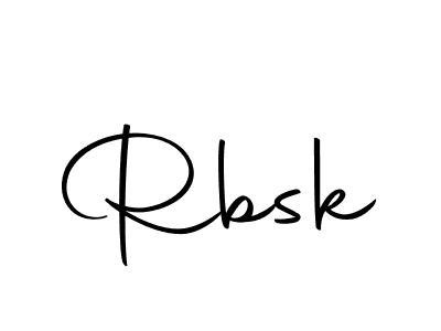 It looks lik you need a new signature style for name Rbsk. Design unique handwritten (Autography-DOLnW) signature with our free signature maker in just a few clicks. Rbsk signature style 10 images and pictures png