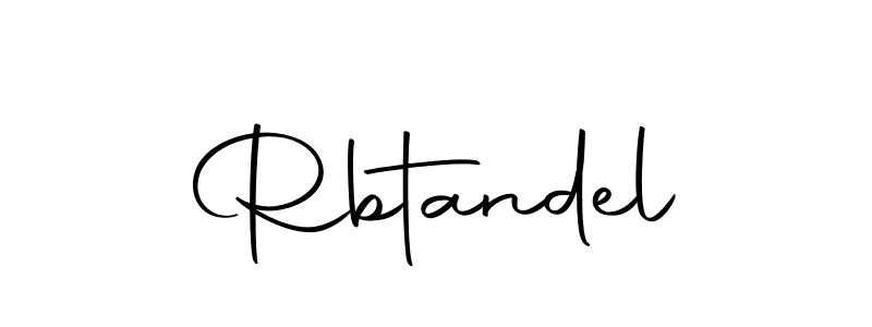 Make a beautiful signature design for name Rbtandel. With this signature (Autography-DOLnW) style, you can create a handwritten signature for free. Rbtandel signature style 10 images and pictures png