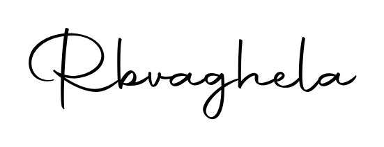 Build your personal autograph collection for name Rbvaghela with Autography-DOLnW design. Browse, select, and save your favorites. Rbvaghela signature style 10 images and pictures png