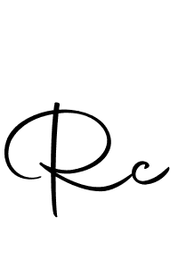 Similarly Autography-DOLnW is the best handwritten signature design. Signature creator online .You can use it as an online autograph creator for name Rc. Rc signature style 10 images and pictures png