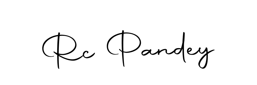 Make a short Rc Pandey signature style. Manage your documents anywhere anytime using Autography-DOLnW. Create and add eSignatures, submit forms, share and send files easily. Rc Pandey signature style 10 images and pictures png