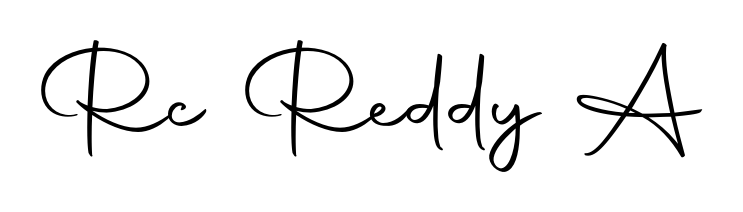 Create a personalized artistic stamp with Rc Reddy A in Autography-DOLnW font. Perfect for visual artists, designers, and influencers. Rc Reddy A signature style 10 images and pictures png
