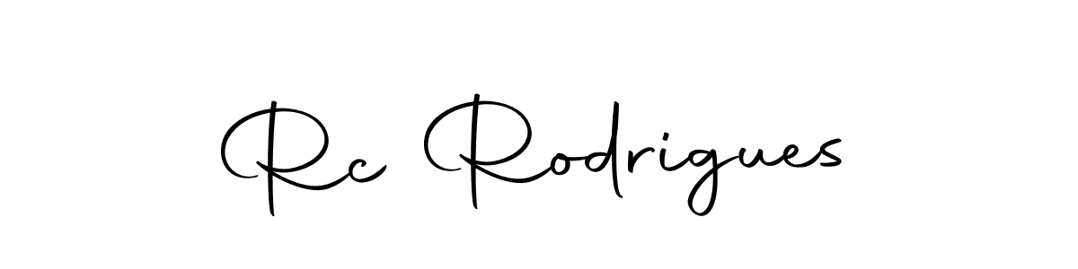 Make a beautiful signature design for name Rc Rodrigues. Use this online signature maker to create a handwritten signature for free. Rc Rodrigues signature style 10 images and pictures png