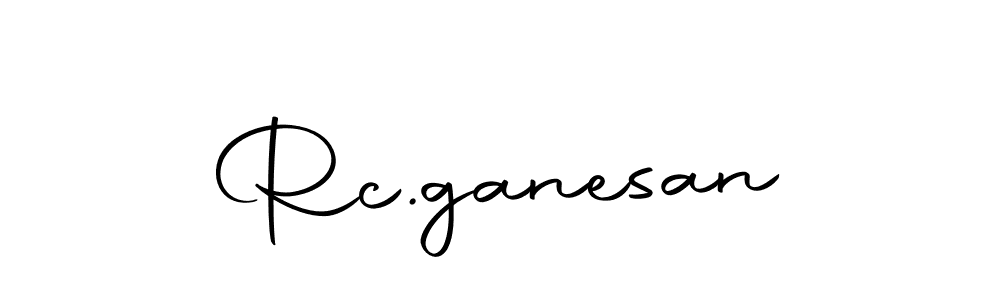 You can use this online signature creator to create a handwritten signature for the name Rc.ganesan. This is the best online autograph maker. Rc.ganesan signature style 10 images and pictures png