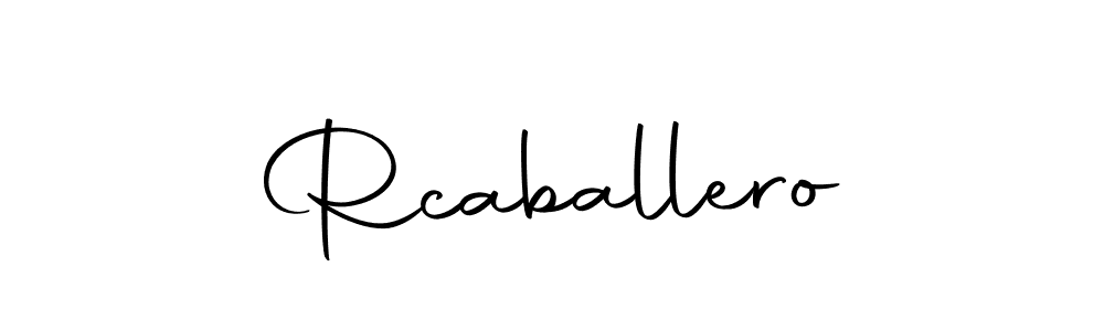 if you are searching for the best signature style for your name Rcaballero. so please give up your signature search. here we have designed multiple signature styles  using Autography-DOLnW. Rcaballero signature style 10 images and pictures png