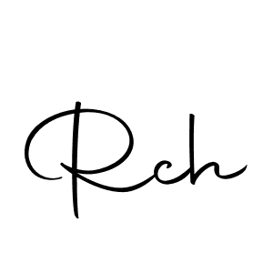 You should practise on your own different ways (Autography-DOLnW) to write your name (Rch) in signature. don't let someone else do it for you. Rch signature style 10 images and pictures png