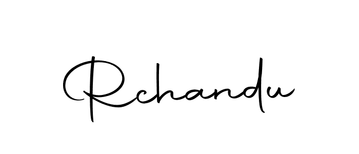 You can use this online signature creator to create a handwritten signature for the name Rchandu. This is the best online autograph maker. Rchandu signature style 10 images and pictures png