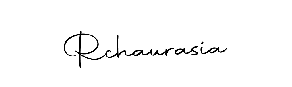 Make a beautiful signature design for name Rchaurasia. With this signature (Autography-DOLnW) style, you can create a handwritten signature for free. Rchaurasia signature style 10 images and pictures png