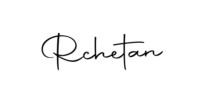 Similarly Autography-DOLnW is the best handwritten signature design. Signature creator online .You can use it as an online autograph creator for name Rchetan. Rchetan signature style 10 images and pictures png