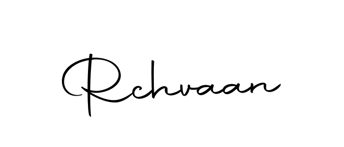 Use a signature maker to create a handwritten signature online. With this signature software, you can design (Autography-DOLnW) your own signature for name Rchvaan. Rchvaan signature style 10 images and pictures png