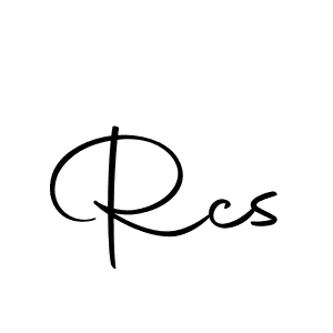 How to make Rcs name signature. Use Autography-DOLnW style for creating short signs online. This is the latest handwritten sign. Rcs signature style 10 images and pictures png