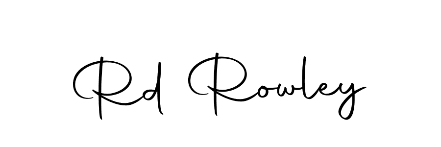 Also we have Rd Rowley name is the best signature style. Create professional handwritten signature collection using Autography-DOLnW autograph style. Rd Rowley signature style 10 images and pictures png