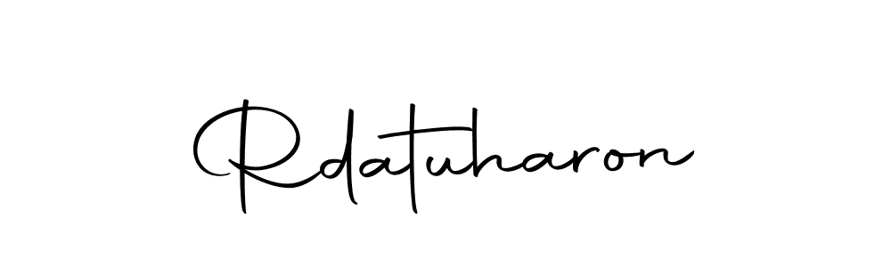 Also You can easily find your signature by using the search form. We will create Rdatuharon name handwritten signature images for you free of cost using Autography-DOLnW sign style. Rdatuharon signature style 10 images and pictures png