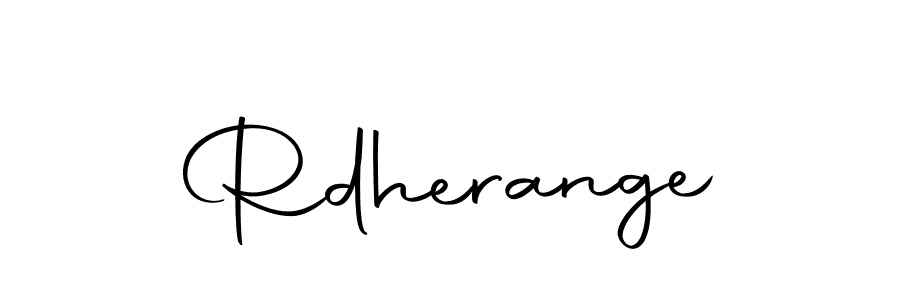 The best way (Autography-DOLnW) to make a short signature is to pick only two or three words in your name. The name Rdherange include a total of six letters. For converting this name. Rdherange signature style 10 images and pictures png