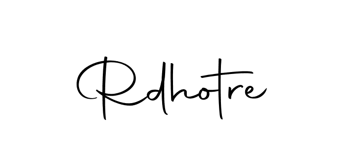 Similarly Autography-DOLnW is the best handwritten signature design. Signature creator online .You can use it as an online autograph creator for name Rdhotre. Rdhotre signature style 10 images and pictures png