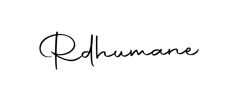 How to make Rdhumane signature? Autography-DOLnW is a professional autograph style. Create handwritten signature for Rdhumane name. Rdhumane signature style 10 images and pictures png