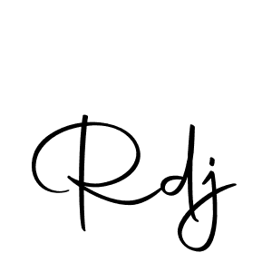 How to make Rdj signature? Autography-DOLnW is a professional autograph style. Create handwritten signature for Rdj name. Rdj signature style 10 images and pictures png