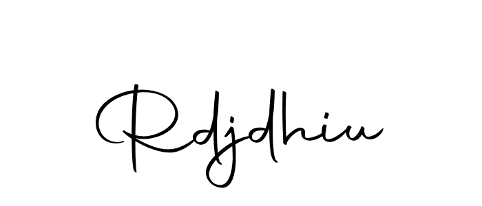 Autography-DOLnW is a professional signature style that is perfect for those who want to add a touch of class to their signature. It is also a great choice for those who want to make their signature more unique. Get Rdjdhiu name to fancy signature for free. Rdjdhiu signature style 10 images and pictures png